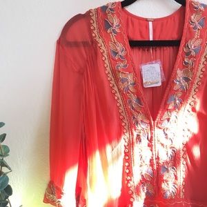 Free People Sheer Dress